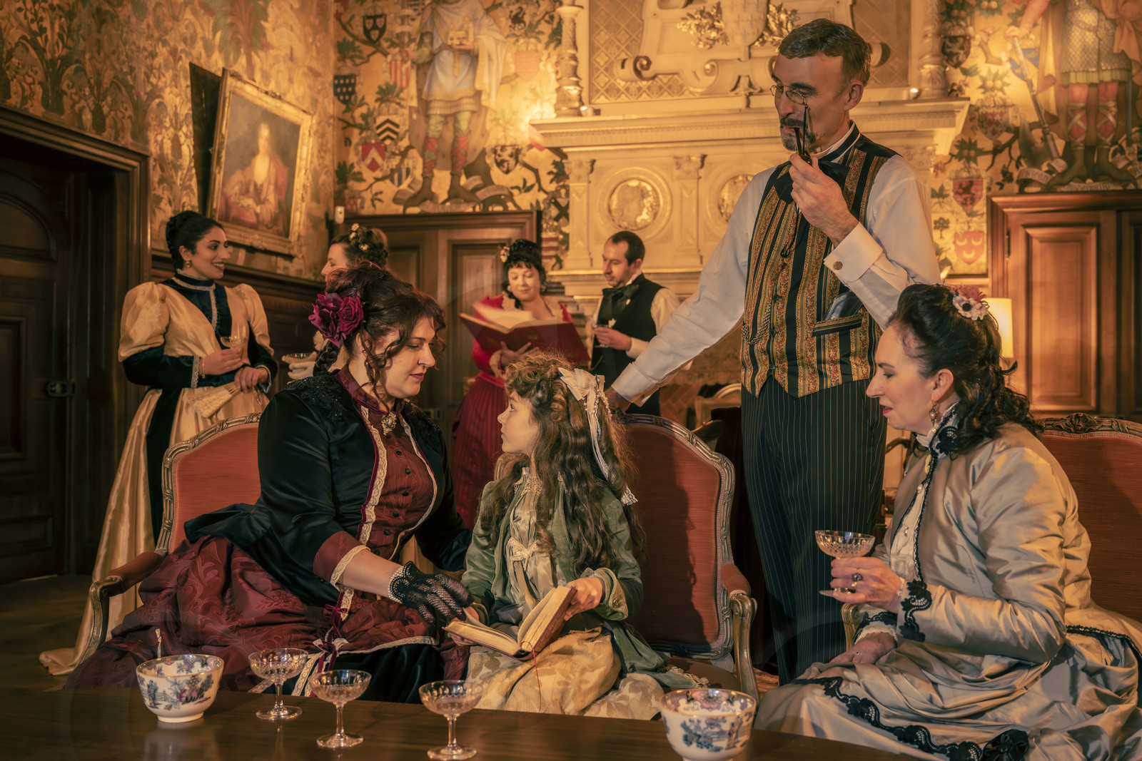 1886 - le salon de Combourg