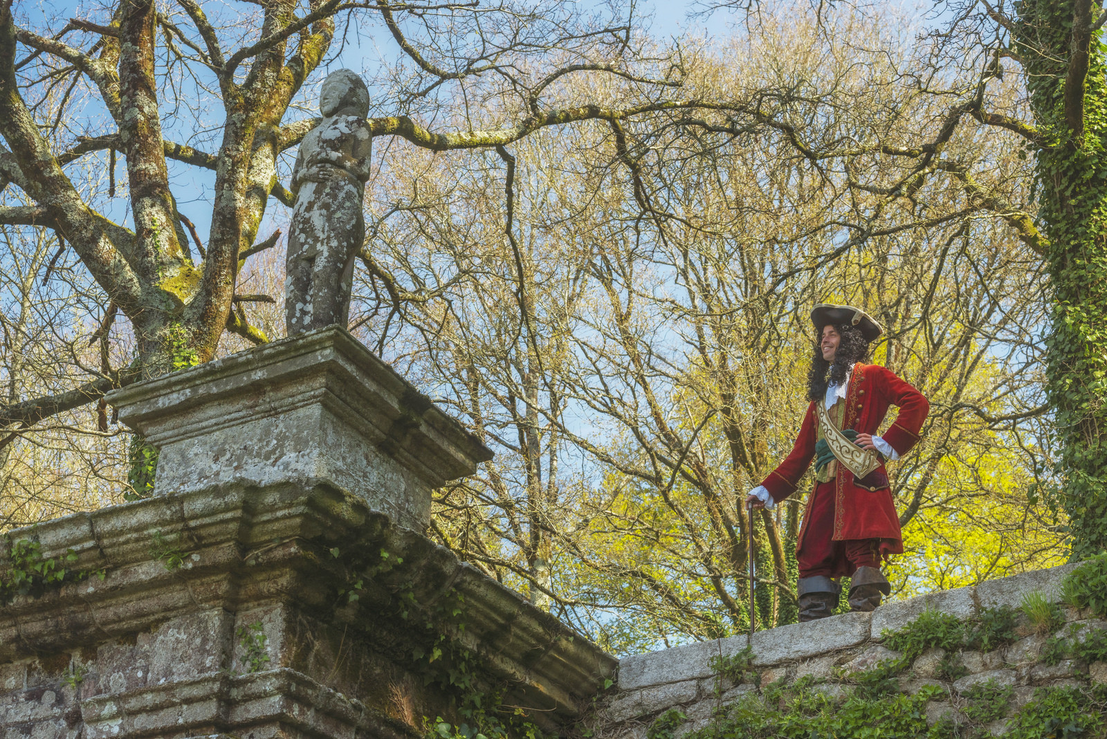 1696 - Le comte de Lannion fait poser la statue de Vénus dans ses jardins de Quinipily à Baud 1696 - Le comte de Lannion fait poser la statue de Vénus dans ses jardins de Quinipily à Baud